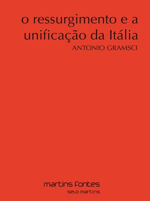 cover image of O ressurgimento e a unificação da Itália